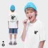 Japanese streetwear brand short-sleeved T-shirts for boys, Pokemon cartoon printed tops, loose half-sleeved shirts for children, wholesale for export Item Picture
